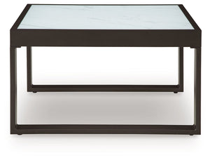 Beachloft - Black / Gray - Square Cocktail Table