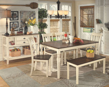 Load image into Gallery viewer, Whitesburg - Brown / Cottage White - Dining Room Server