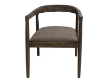 Load image into Gallery viewer, Natural Teca - Wooden Armchair - Quartersawn Oak / Marooned Brown