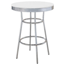 Load image into Gallery viewer, Retro - Round 30&quot; 1950&#39;s Bistro Pub Height Bar Table