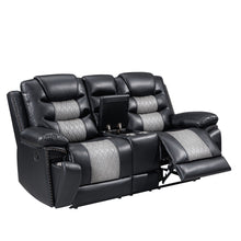 Load image into Gallery viewer, Nikko - Console Loveseat With Dual Recliners