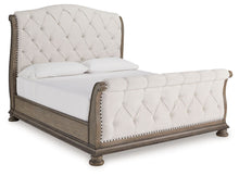 Load image into Gallery viewer, Ardenfield - Upholstered Sleigh Bed