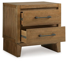 Load image into Gallery viewer, Sherbana - Light Brown - Two Drawer Night Stand