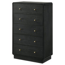Load image into Gallery viewer, Cavelle - 5-Drawer Chest Of Drawers - Black