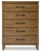 Load image into Gallery viewer, Sherbana - Light Brown - Five Drawer Chest