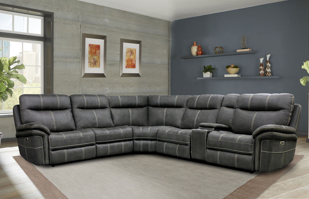 Mason - 6 Piece Modular Power Reclining Sectional