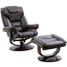 Load image into Gallery viewer, Monarch - Manual Reclining Swivel Chair and Ottoman