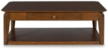 Load image into Gallery viewer, Trenmour - Medium Brown - Rectangular Cocktail Table