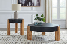 Load image into Gallery viewer, Breenmore - Black / Natural - Occasional Table Set (Set of 2)