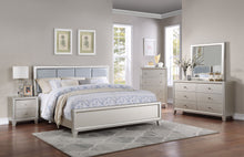 Load image into Gallery viewer, Omni - 6 Piece King Bedroom Set - Pearl Silver
