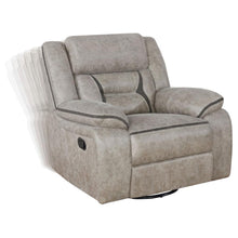 Load image into Gallery viewer, Greer - Upholstered Swivel Glider Recliner Chair