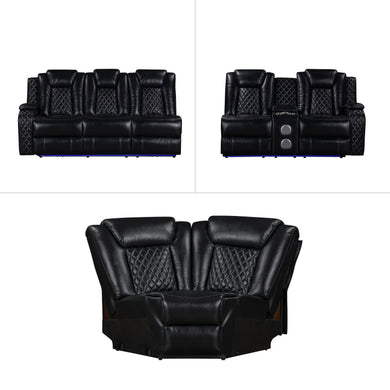 Orion II - 3 Piece Reclining Sectional