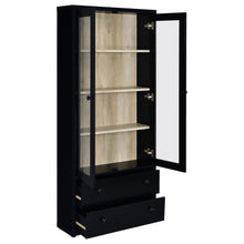 Load image into Gallery viewer, Hawthorne - 4-Shelf Glass Door Tall Cabinet With Drawers