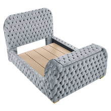 Load image into Gallery viewer, Natalia - Upholstered Bed With Decking Board Set