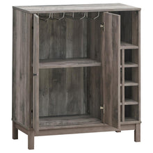 Load image into Gallery viewer, Cheyenne - 2 Door Home Bar Wine Cabinet - Weathered Acacia