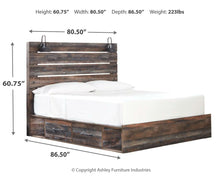Load image into Gallery viewer, Drystan - Panel Bedroom Set