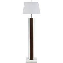 Load image into Gallery viewer, Elena - Square Tapered Mirrored Lamp