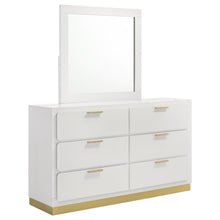 Load image into Gallery viewer, Caraway - 6-Drawer Bedroom Dresser With Mirror