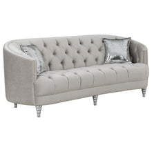 Load image into Gallery viewer, Avonlea - Upholstered Sloped Arm Sofa Set Velvet