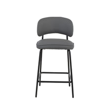 Load image into Gallery viewer, Blythe - Vegan Leather Bar Chair (Set of 2)