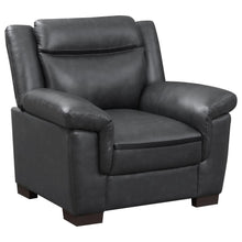 Load image into Gallery viewer, Arabella - Upholstered Padded Arm Accent Chair - Gray
