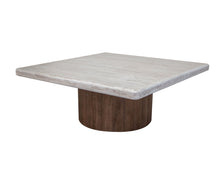 Load image into Gallery viewer, Sahara - Square Cocktail Table - Light Cream / Brown Caramel