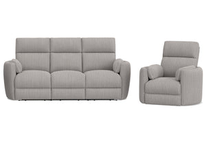 Radius - Power Reclining Sofa Set