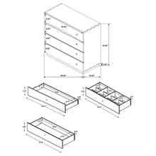 Load image into Gallery viewer, Winslow - 4-Drawer Bedroom Chest - Smokey Walnut
