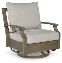 Load image into Gallery viewer, Rainier Ranch - Brown / Beige - Swivel Glider Chair With Cushion