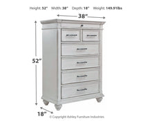 Load image into Gallery viewer, Kanwyn - Whitewash - Chest