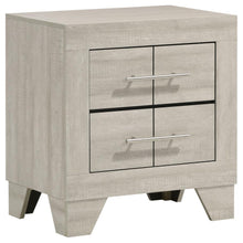 Load image into Gallery viewer, Trenton - 2-Drawer Nightstand Bedside Table - Rustic Cream