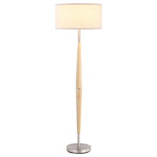 Load image into Gallery viewer, Flanary - Drum Shade Tapered Floor Lamp - Natural