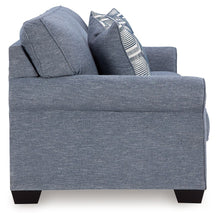 Load image into Gallery viewer, Carissa Manor - Denim - Queen Sofa Sleeper