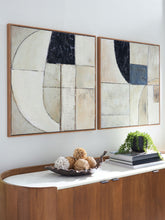 Load image into Gallery viewer, Bexlen - Tan / Taupe / Black - Wall Art Set (Set of 2)