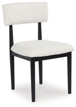 Load image into Gallery viewer, Xandrum - White / Black - Dining Upholstered Side Chair (Set of 2)