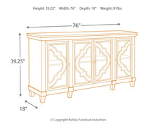 Load image into Gallery viewer, Fossil Ridge - Gray - Accent Cabinet