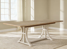 Load image into Gallery viewer, Shaybrock - Antique White / Brown - Rectangular Dining Room Extension Table