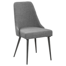 Load image into Gallery viewer, Alan - Fabric Upholstered Dining Side Chair (Set of 2) - Gray