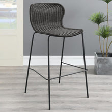 Load image into Gallery viewer, Mckinley - Faux Rattan Metal Chair (Set of 2)