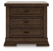 Load image into Gallery viewer, Taffenbrook - Medium Brown - Three Drawer Night Stand