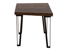 Load image into Gallery viewer, Walnut - End Table - Walnut Brown
