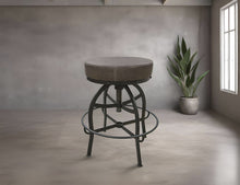 Load image into Gallery viewer, Adjustable Swivel Stool - Brown