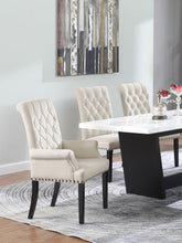 Load image into Gallery viewer, Alana - Upholstered Dining Arm Chair