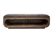 Load image into Gallery viewer, Balam - Wooden Bench With A Cushioned Seat