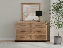 Load image into Gallery viewer, Natural Parota - Mirror - Brown Cappuccino