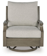 Load image into Gallery viewer, Rainier Ranch - Brown / Beige - Swivel Glider Chair With Cushion