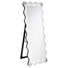 Load image into Gallery viewer, Brixey - LED Lighting Standing Floor Mirror - Black