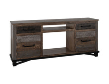 Load image into Gallery viewer, Loft Brown - 70&quot; Fireplace - Dark Gray