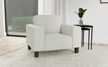 Load image into Gallery viewer, Deerhurst - Upholstered Track Arm Tufted Accent Chair - Greige