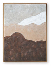 Load image into Gallery viewer, Fanthorne - Tan / Brown / White - Wall Art